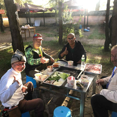 Vági György Kínában