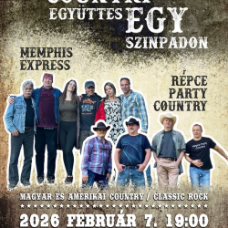 2 COUNTRY EGYÜTTES EGY SZÍNPADON