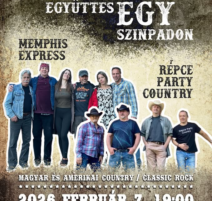 2 COUNTRY EGYÜTTES EGY SZÍNPADON