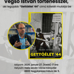 Gettóélet 44 - könyvbemutató
