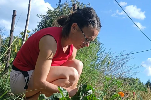 Városból a zalai kertbe: Klaudia az önellátás útját keresi