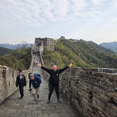 Vági György Kínában