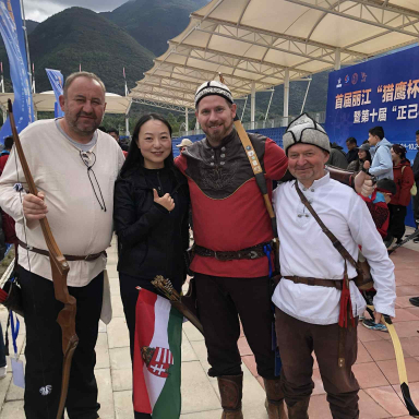 Vági György Kínában