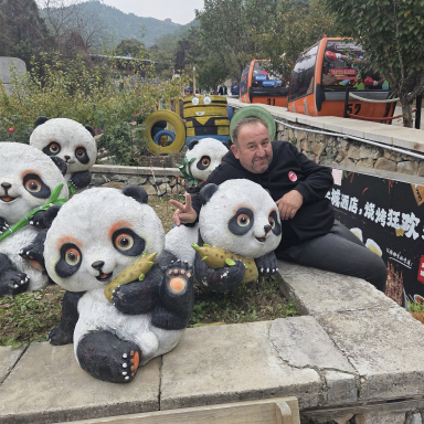 Vági György Kínában