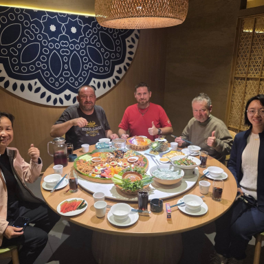 Vági György Kínában