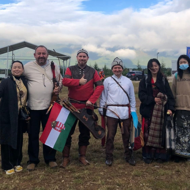 Vági György Kínában