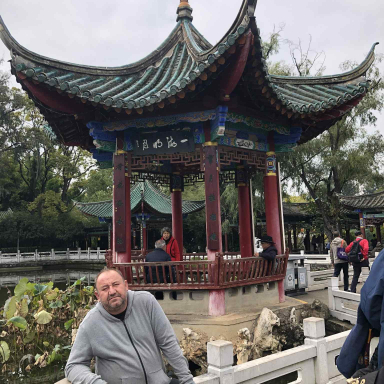 Vági György Kínában