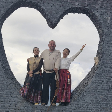 Vági György Kínában