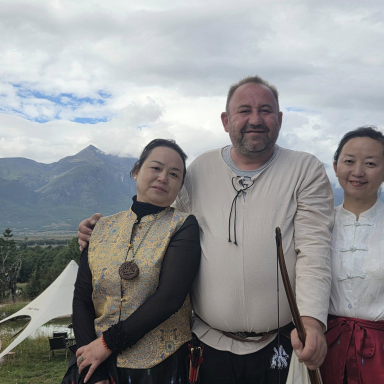 Vági György Kínában