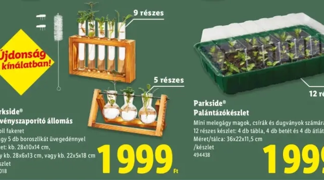 Olcsó palántázókészlet érkezik a Lidlbe – a hobbikertészek most jó áron készülhetnek a szezonra