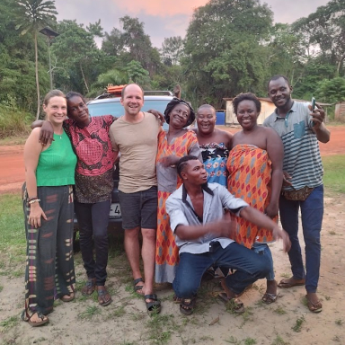 Eszti és Ádám útja Afrikában